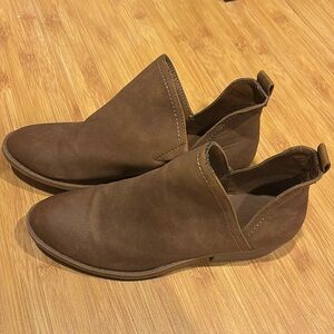 Brown booties